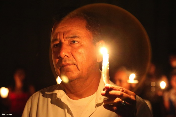 Misa Pascual en Catedral de Managua
