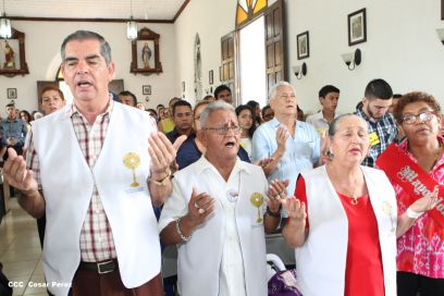 Eucaristía del Cardenal Leopoldo Brenes en Dolores, Carazo