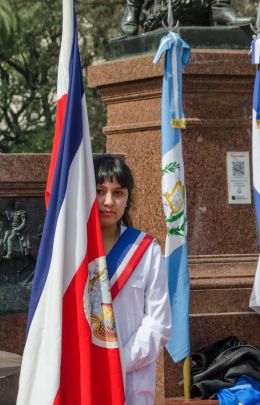 Celebración del 195 Aniversario de Independencia de Centroamérica en Argentina