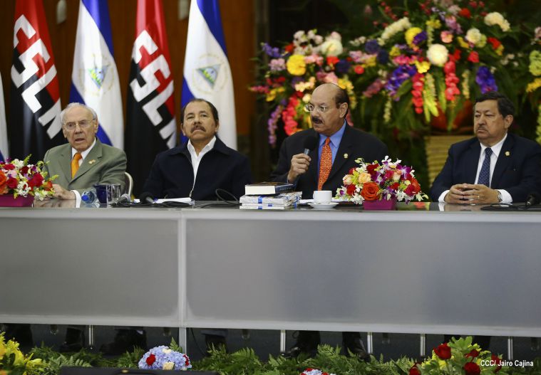 Presidente Daniel se reúne con el PARLACEN