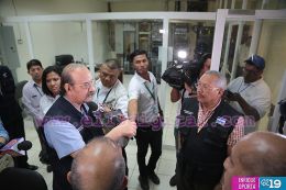 Invitados electorales visitan Centro de Cómputos del CSE
