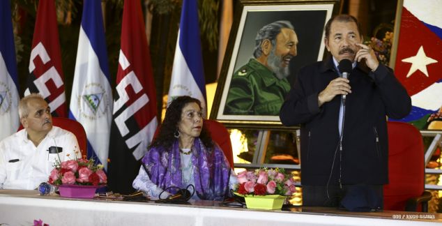 Nicaragua: Homenaje al Comandante Fidel