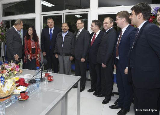 Daniel y Rosario se reúnen con Vice Primer Ministro de Rusia, Dmitri Rogozin