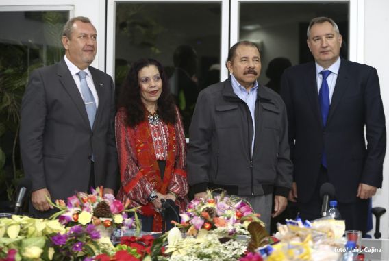 Daniel y Rosario se reúnen con Vice Primer Ministro de Rusia, Dmitri Rogozin