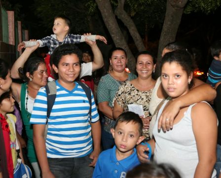 Celebración de la Gritería en Managua