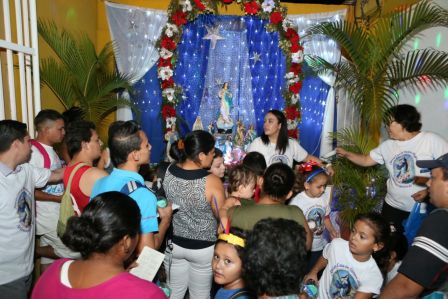 Celebración de la Gritería en Managua