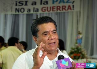 Cardenal Miguel oficia Misa por la Paz