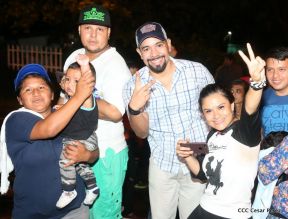 Daniel y Rosario junto al pueblo celebran 38 años del Repliegue a Masaya
