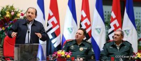 Acto del 38 aniversario de fundación del Ejército de Nicaragua