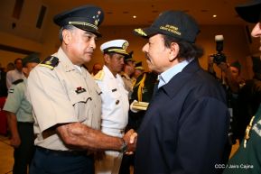 Acto del 38 aniversario de fundación del Ejército de Nicaragua