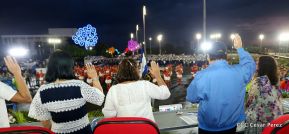 Desfile en saludo a las Fiestas Patrias