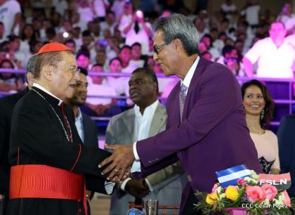 Histórica inauguración de moderno Estadio Nacional de Béisbol "Dennis Martínez"