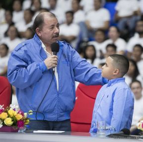 Inauguración del Polideportivo Alexis Argüello