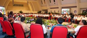 Daniel y Rosario rinden homenaje al Comandante Fidel Castro Ruz