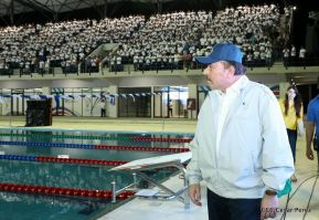 Inauguración del Complejo de Piscinas Olímpicas Michele Richardson