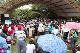 Devotos celebran aniversario de aparición de Virgen de Cuapa