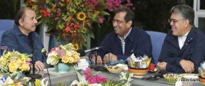 Daniel y Rosario se reúnen con Adán Chávez y Elias Jaua