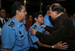 Comandante Daniel preside acto 34 Aniversario del Ministerio de Gobernación
