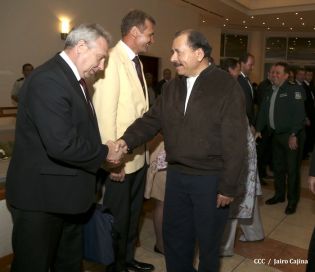 Presidente Daniel sostiene encuentro con delegación de la Federación Rusa