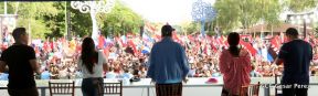 Pueblo nicaragüense camina por la paz y la tranquilidad