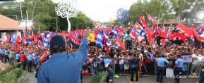 Pueblo nicaragüense camina por la paz y la tranquilidad