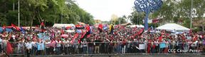 Miles piden Justicia para las víctimas del terrorismo golpista y conmemoran el 38 Aniversario de la Alfabetización