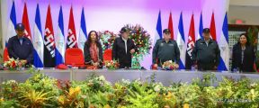 Acto del 39 aniversario de constitución del Ejército de Nicaragua