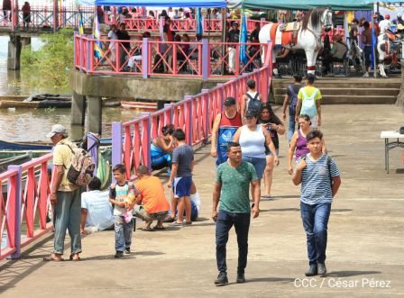 Carnaval Acuático en San Carlos, Río San Juan
