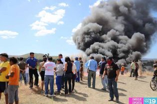 Incendio en La Chureca