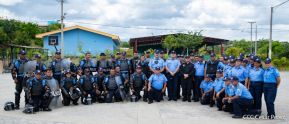 DOEP de la Policía Nacional realiza ejercicios demostrativos