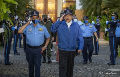 Conmemoración del 41 aniversario de constitución de la Policía Nacional