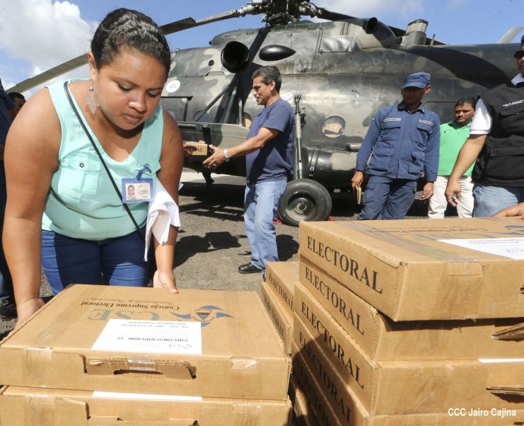 Arriba a la Costa Caribe material electoral