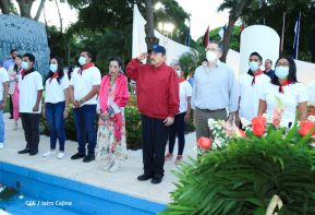 Acto del 85 aniversario del natalicio del Comandante Carlos Fonseca Amador 