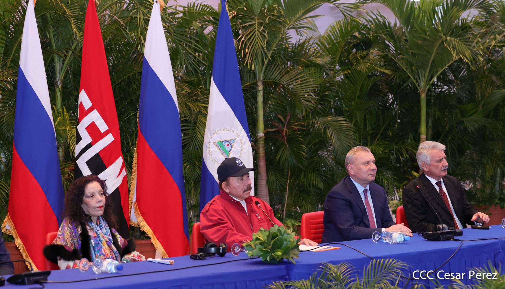 Federación de Rusia sostiene encuentro con el Presidente Daniel Ortega 