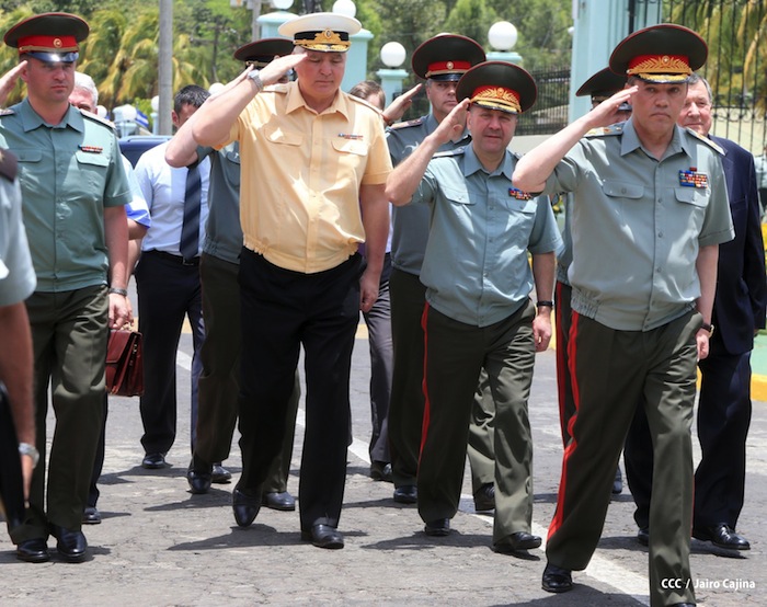 Jefe del Estado Mayor ruso visita Nicaragua