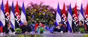 Acto del 43 aniversario de la constitución de la Fuerza Naval del Ejército de Nicaragua