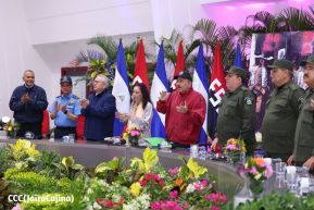 Acto en conmemoración al Tránsito a la Inmortalidad de Augusto C. Sandino
