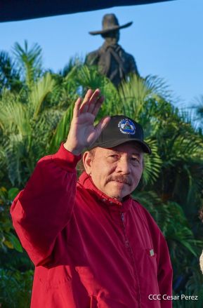 Realizan acto en conmemoración del 129 aniversario del natalicio de nuestro Valiente General Augusto Sandino