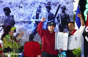 Conmemoran los 45 años del Inicio de la Ofensiva Final Insurreccional