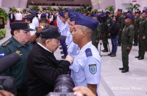  Acto del 45 Aniversario de la Fuerza Aérea del Ejército de Nicaragua