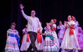 55 años del Ballet Folclórico Nicaragüense del maestro Ronald Abud Vivas