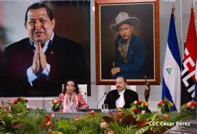 Comandante Daniel y Compañera Rosario en la XI Cumbre Extraordinaria de Jefes de Estado del ALBA-TCP