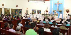Cardenal Brenes celebra a San Antonio de Padua