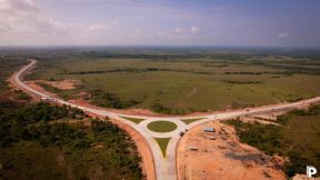 Segundo tramo de la carretera Sahsa-Puerto Cabezas
