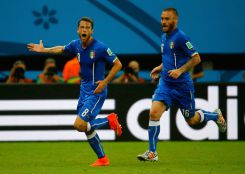 Brasil 2014: Inglaterra Vs. Italia