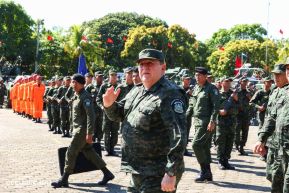 Acto Regional de Entrega de Técnica Militar a la Brigada de Infantería Mecanizada General Augusto C. Sandino