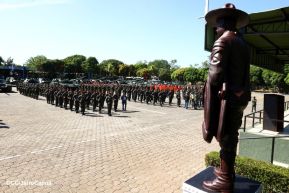 Acto Regional de Entrega de Técnica Militar a la Brigada de Infantería Mecanizada General Augusto C. Sandino