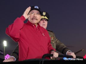 Juramentación del General Julio César Avilés Castillo como Jefe del Ejército de Nicaragua