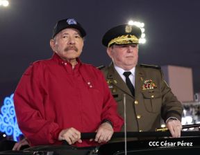 Juramentación del General Julio César Avilés Castillo como Jefe del Ejército de Nicaragua