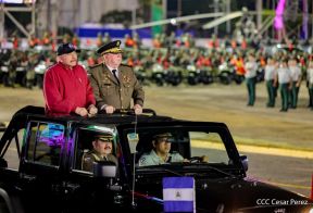 Juramentación del General Julio César Avilés Castillo como Jefe del Ejército de Nicaragua